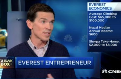 CNBC – Dangers and Economics of Mount Everest
