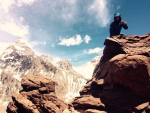 Cerro Colorado, Aconcagua