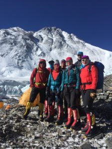 Ready for acclimatization climb to Nor Col Camp