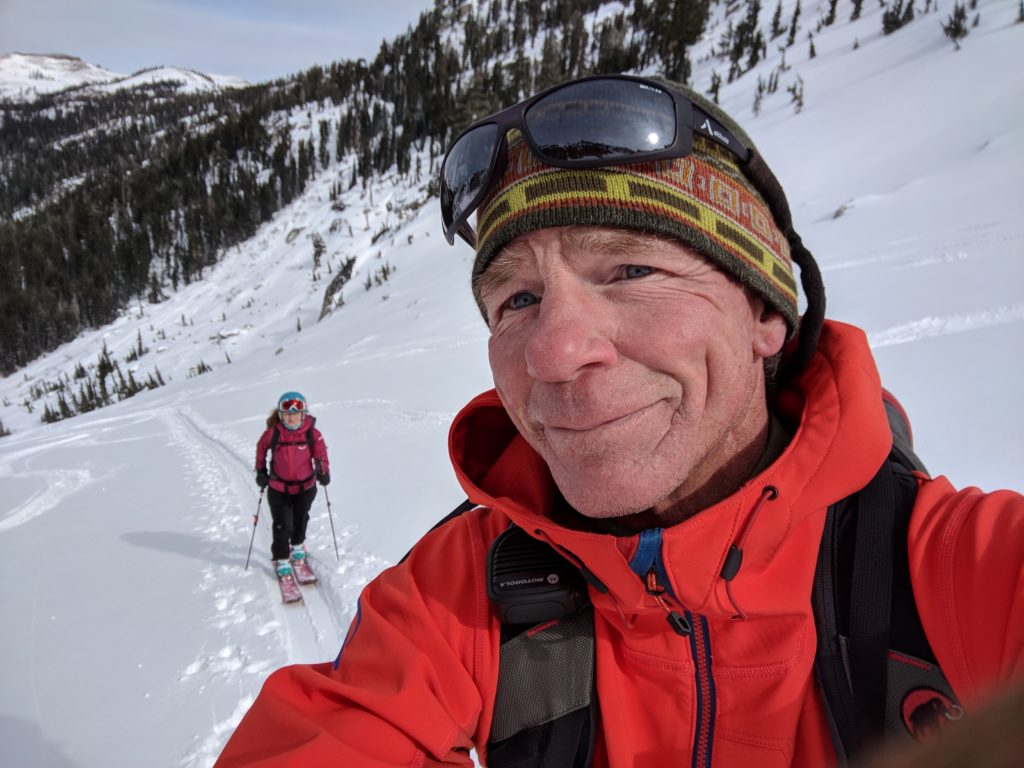 Skiing Pow with Dave Nettle - Alpenglow