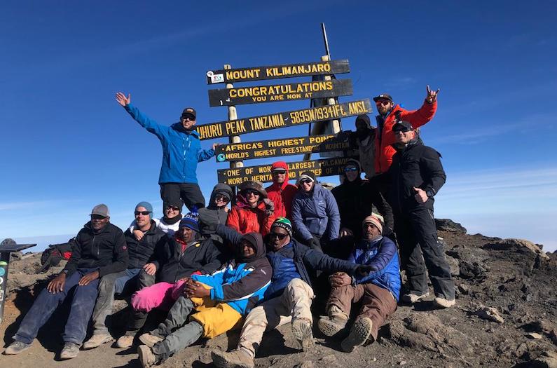 Summit of Kilimanjaro with Alpenglow Expeditions