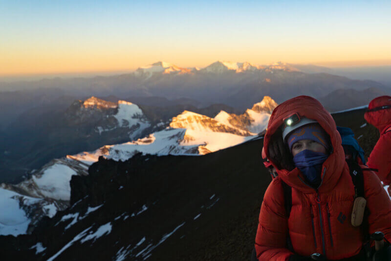 By climbing the 360 Route on Aconcagua, we're able to experience the mountain largely devoid of crowds while seeing twice as much of its incredible scenery.