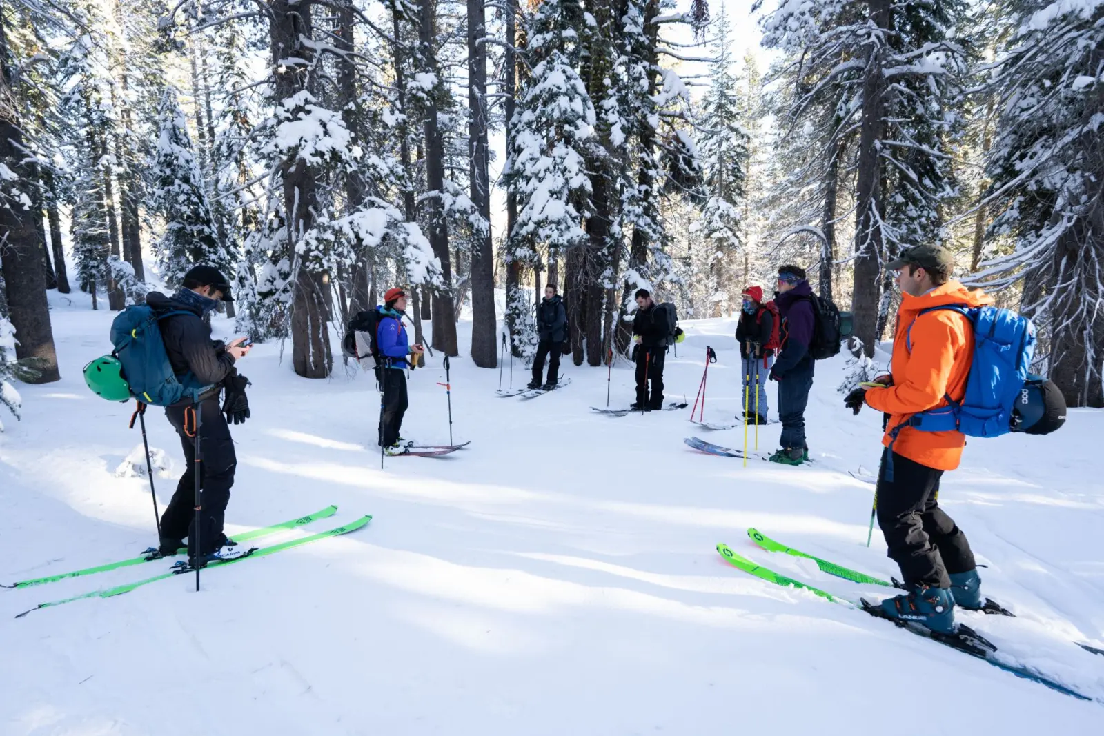 aiare course in lake tahoe taught by professional mountain guides