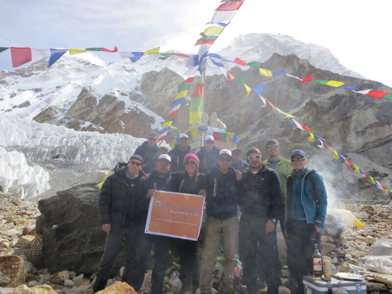 The purpose of this trip is to help our team members become real climbers.