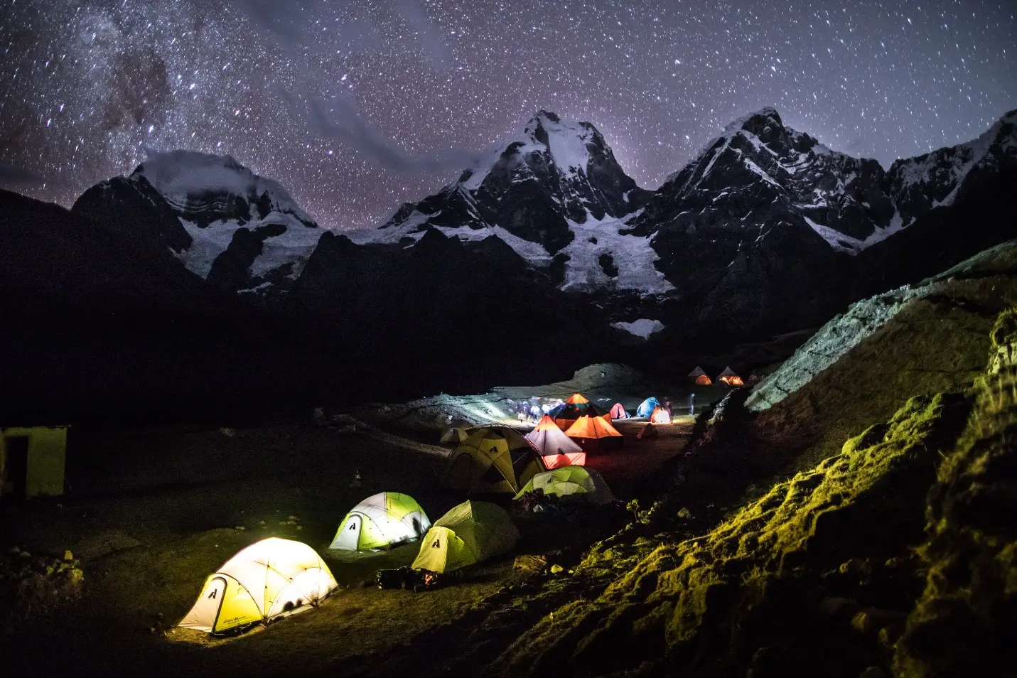 Stay in incredible haciendas and mountain camps throughout the expedition. From the moment that you arrive to the moment you leave, we’ll stay in amazing lodges and comfortable camps that allow us to have a perfect mix of rest and relaxation during our big mountain adventures.