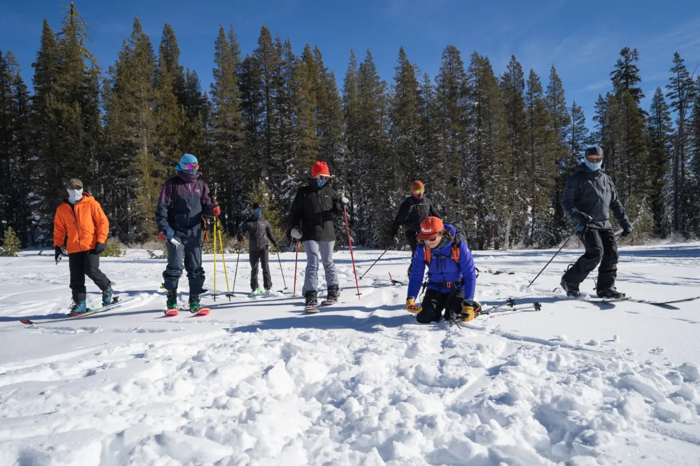 aiare course in lake tahoe taught by professional mountain guides