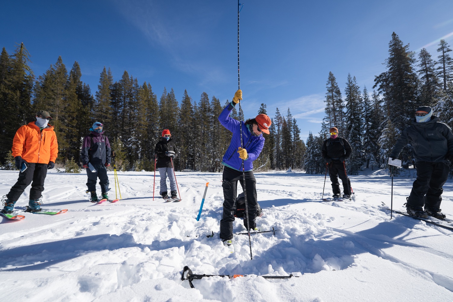 aiare course in lake tahoe taught by professional mountain guides