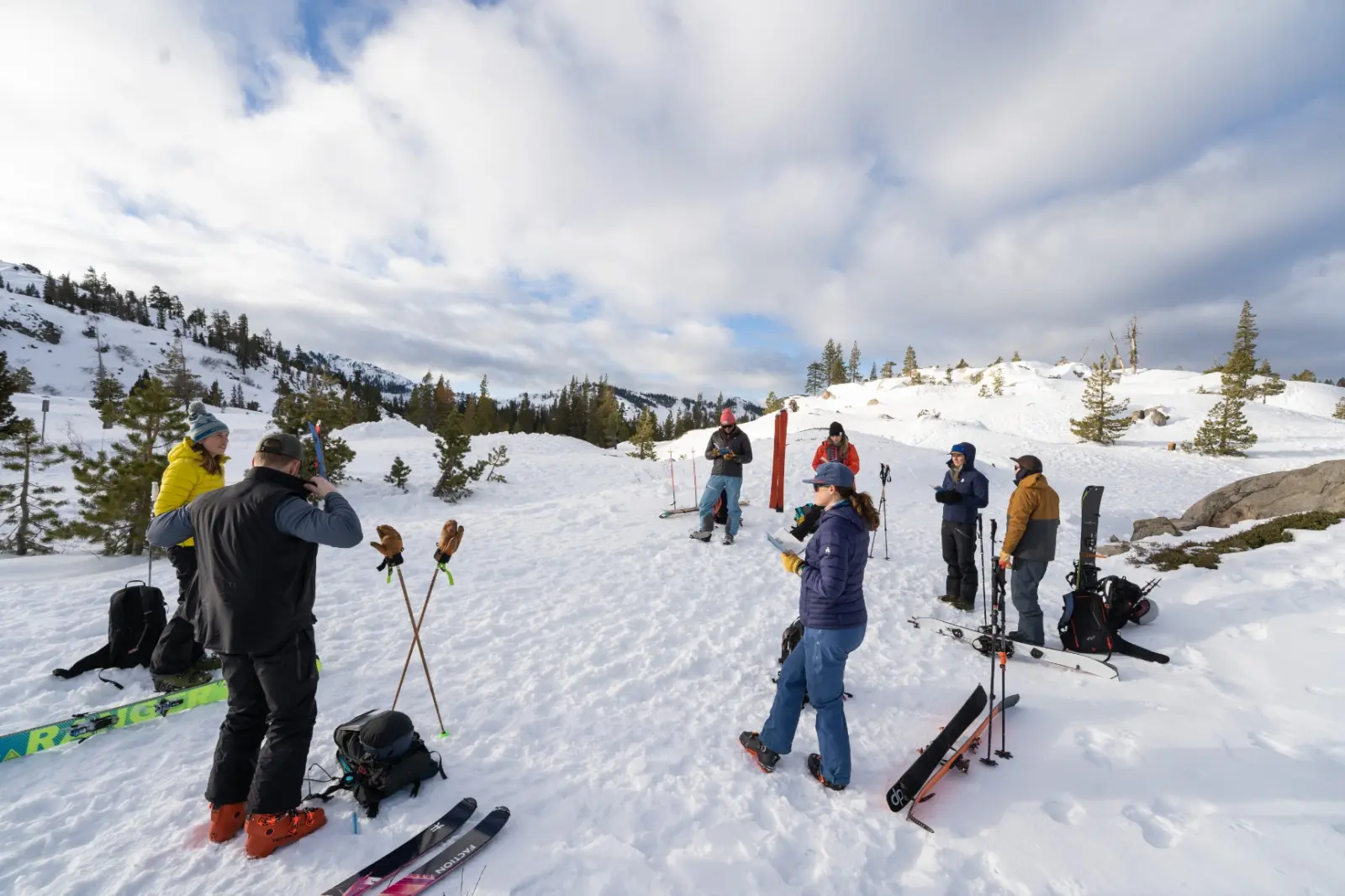 aiare course in lake tahoe taught by professional mountain guides