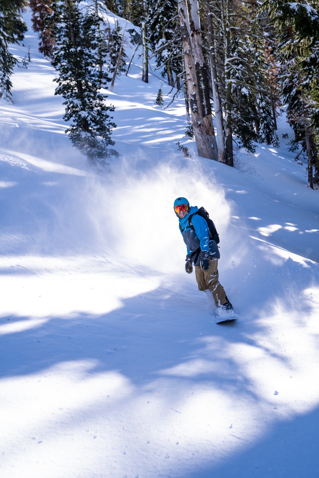 private backcountry ski guiding in lake tahoe with professional mountain guides