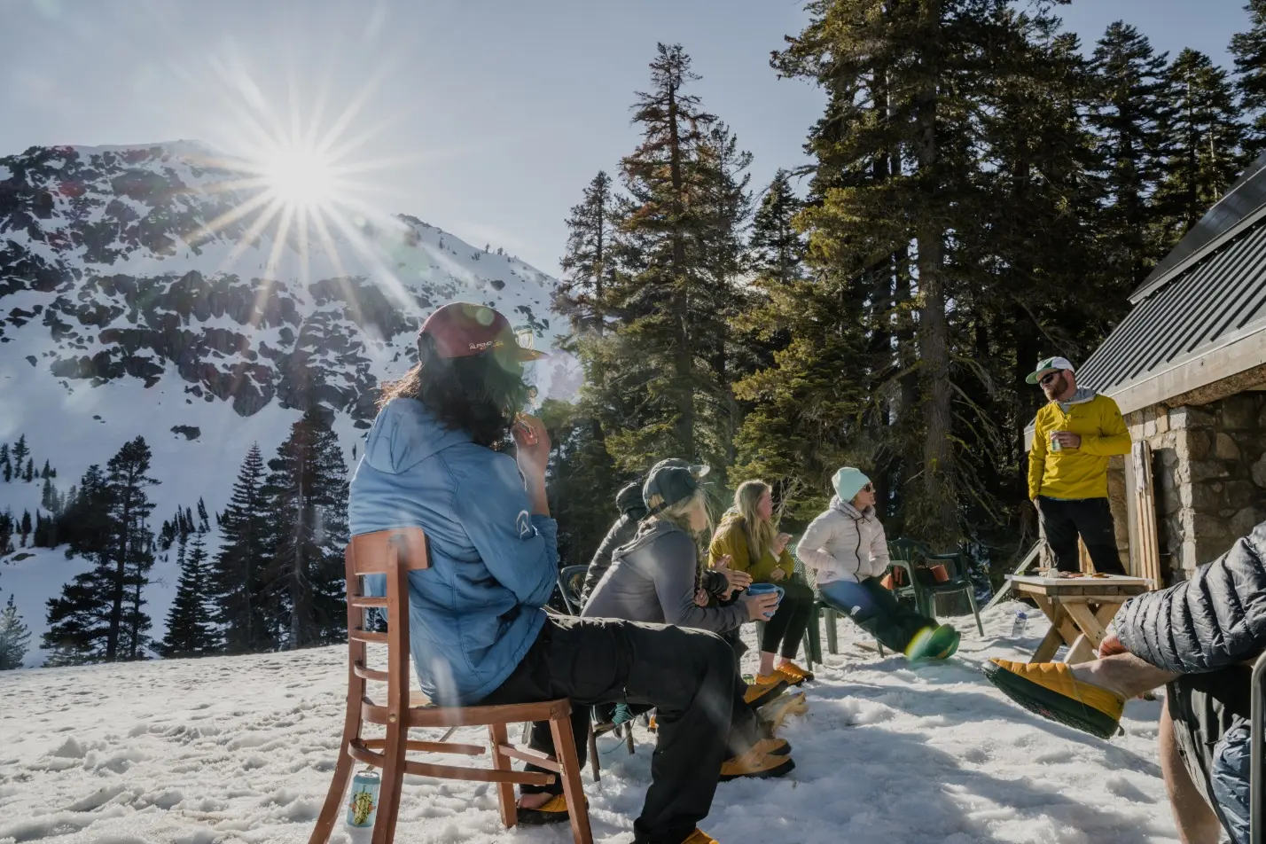 Come ski with our professional ski guides on this epic 4-day, 3-night backcountry winter hut trip based at Frog Lake in Lake Tahoe.