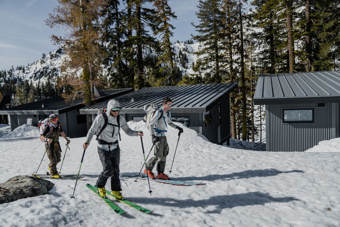 Come ski with our professional ski guides on this epic 4-day, 3-night backcountry winter hut trip based at Frog Lake in Lake Tahoe.