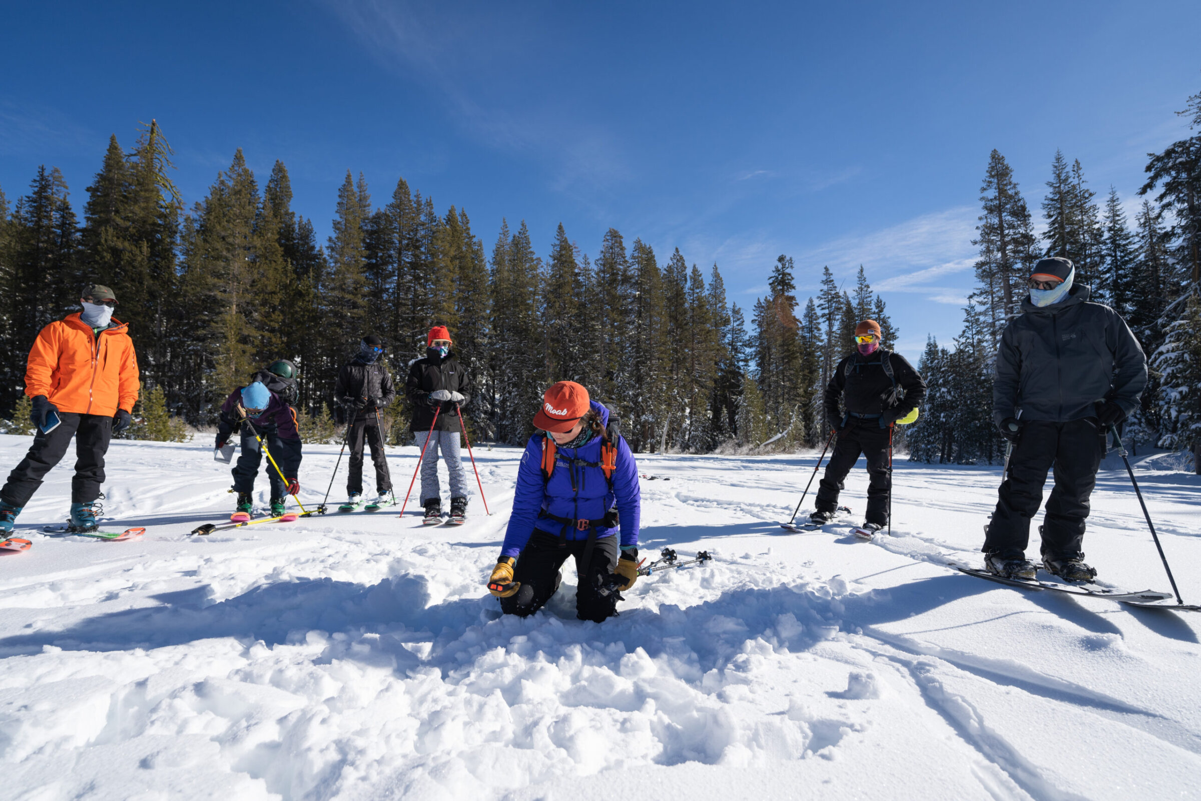 aiare course in lake tahoe taught by professional mountain guides