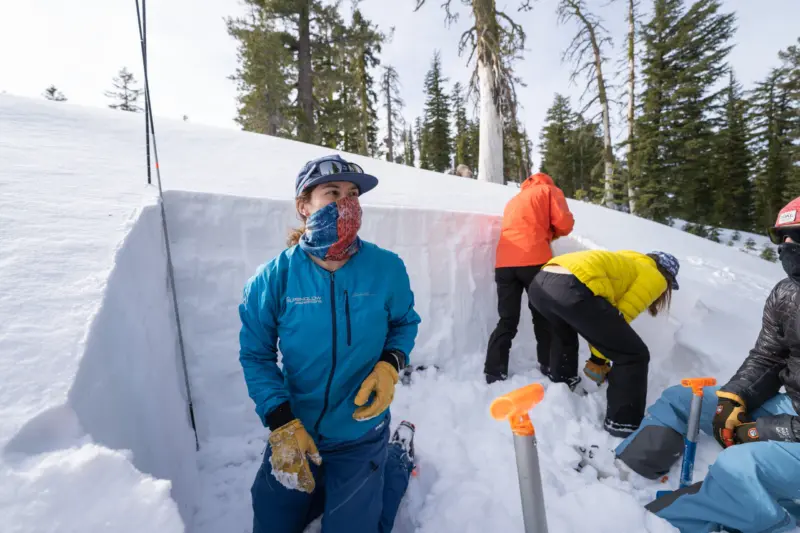 aiare course in lake tahoe taught by professional mountain guides
