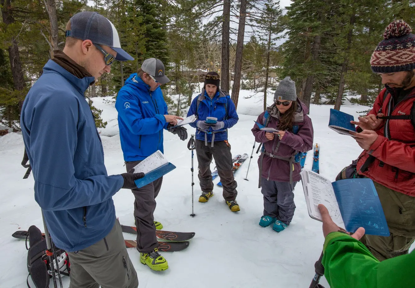 aiare course in lake tahoe taught by Tahoe avalanche instructors