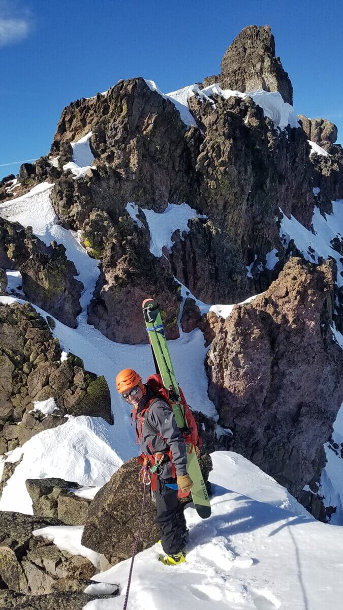 learn ski mountaineering in lake tahoe and the high sierras in California