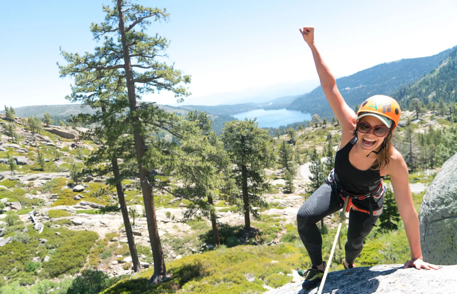 Women’s Intro To Outdoor Rock Climbing