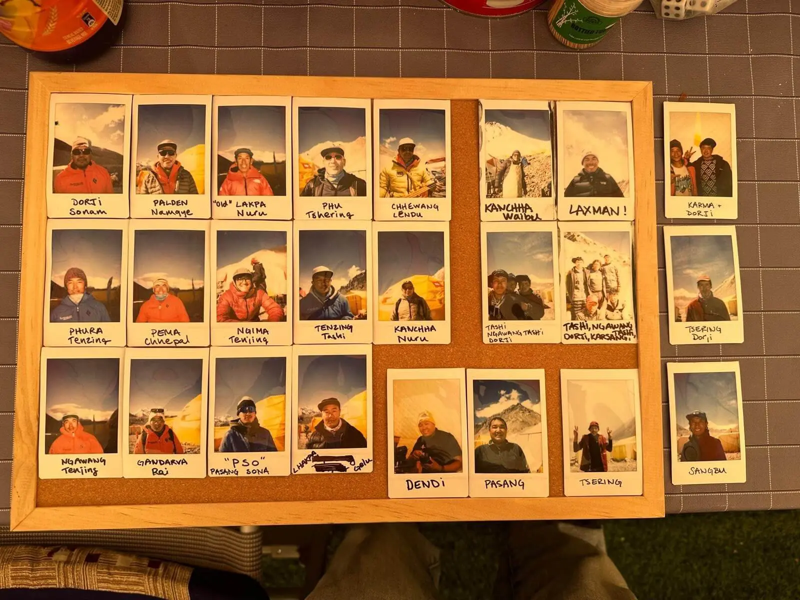 The sherpa team for Alpenglow Expeditions' Mount Everest North Side Expedition in 2024.