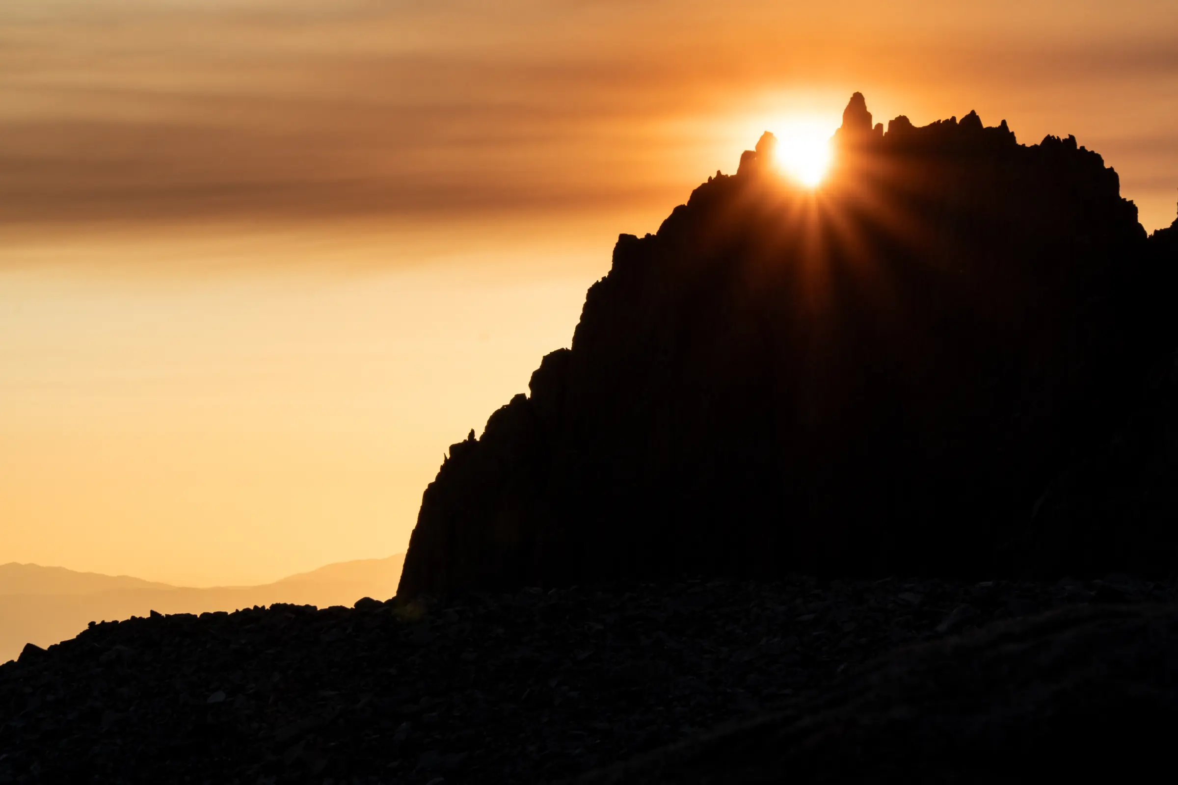 Sunrise at 10,000 ft near Thunderbolt Peak